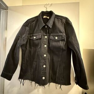 Madewell Black Denim Jacket